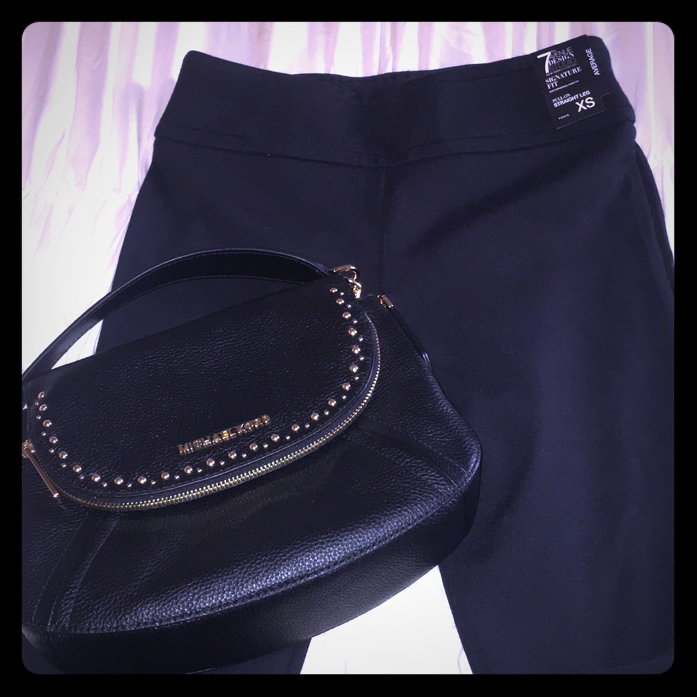 Pull-on straight leg pants xs New York&company